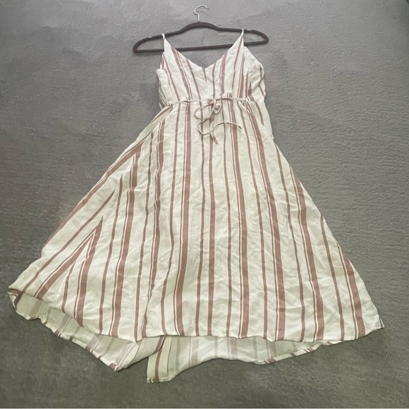 White Closet striped wrap dress size XS new with tags - Picture 10 of 10